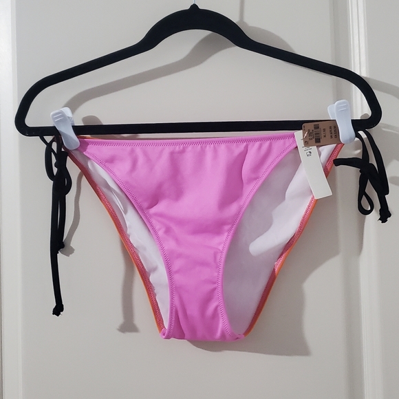 NWT Victoria's Secret PINK Side Tie Colour Block Swimsuit Bottoms - Picture 6 of 7